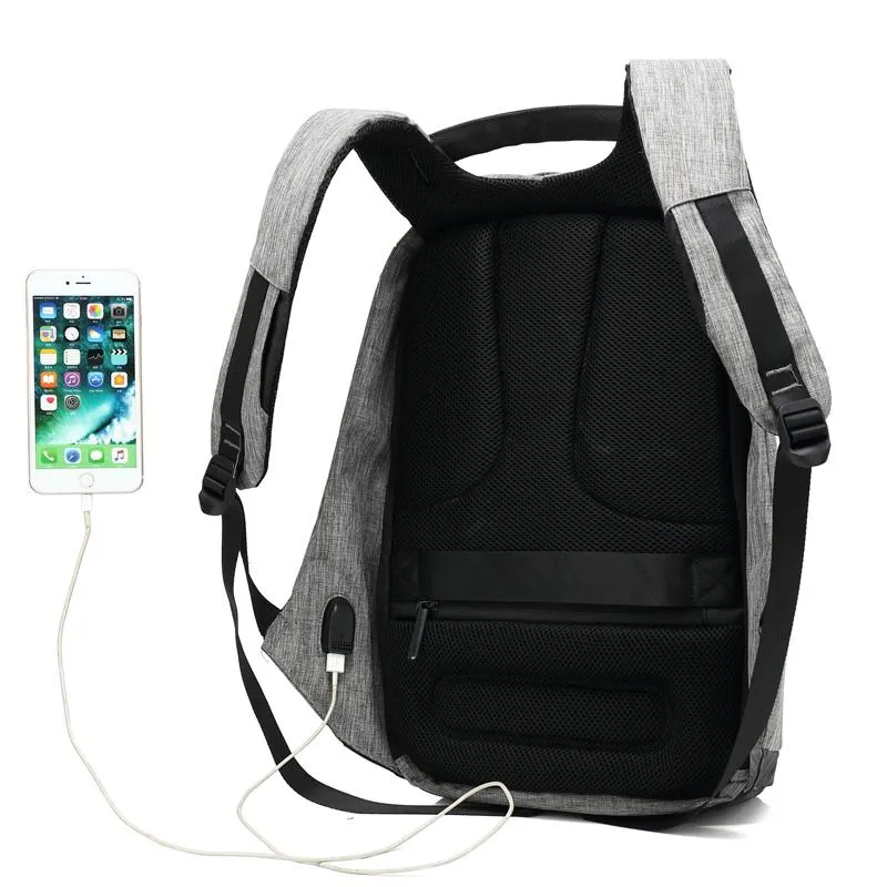 Backpack With USB Port