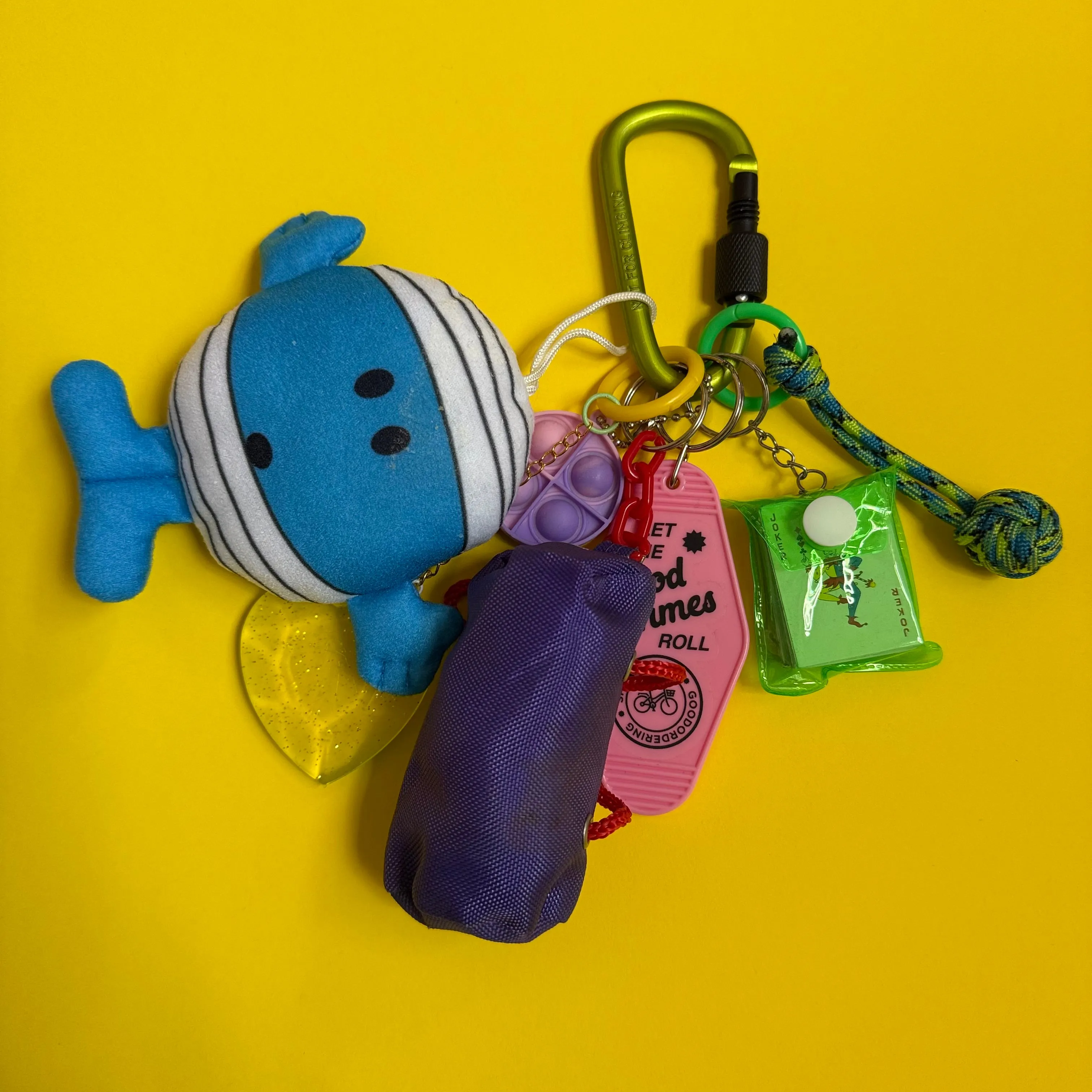 Bag charm and keyring Mr Bump