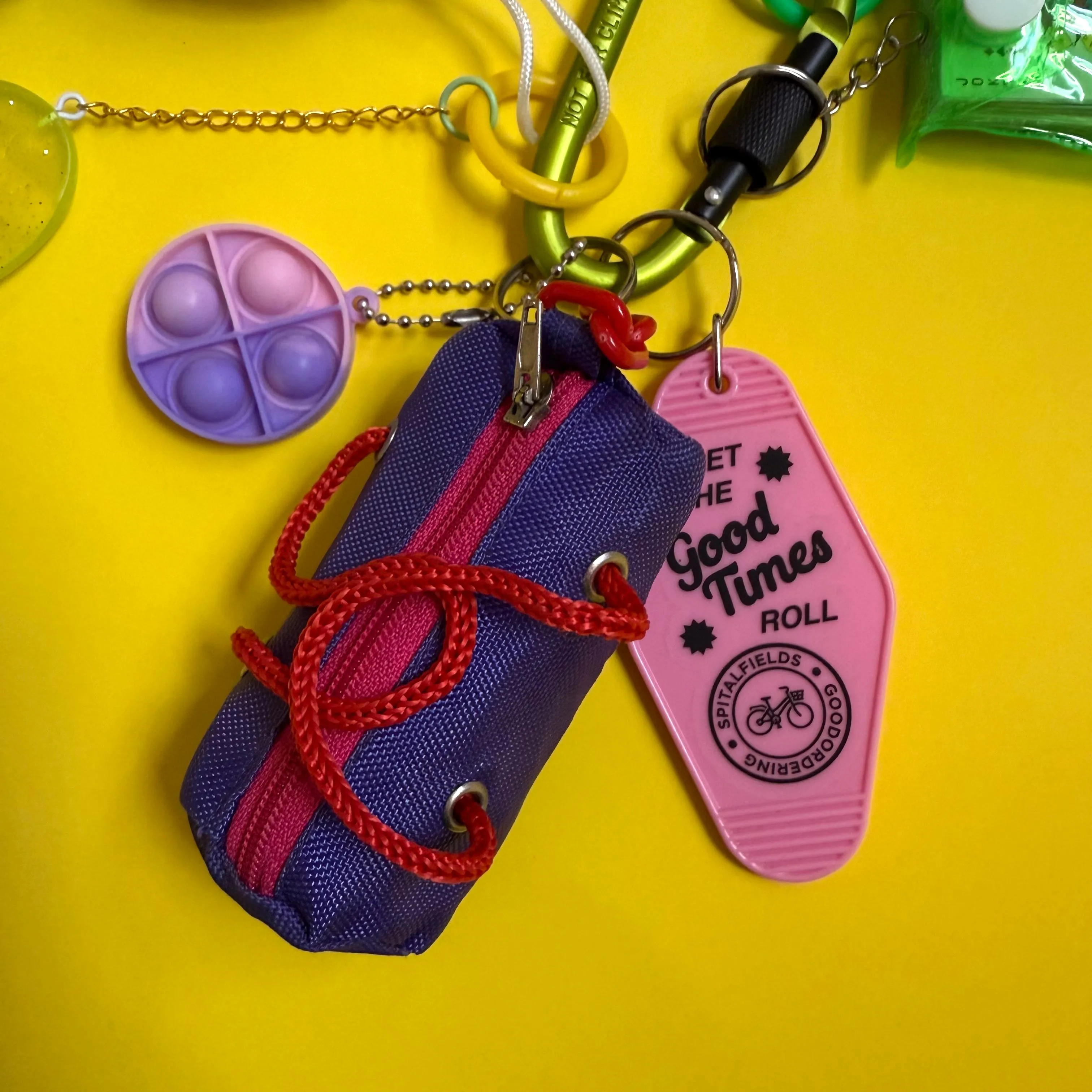 Bag charm and keyring Mr Bump