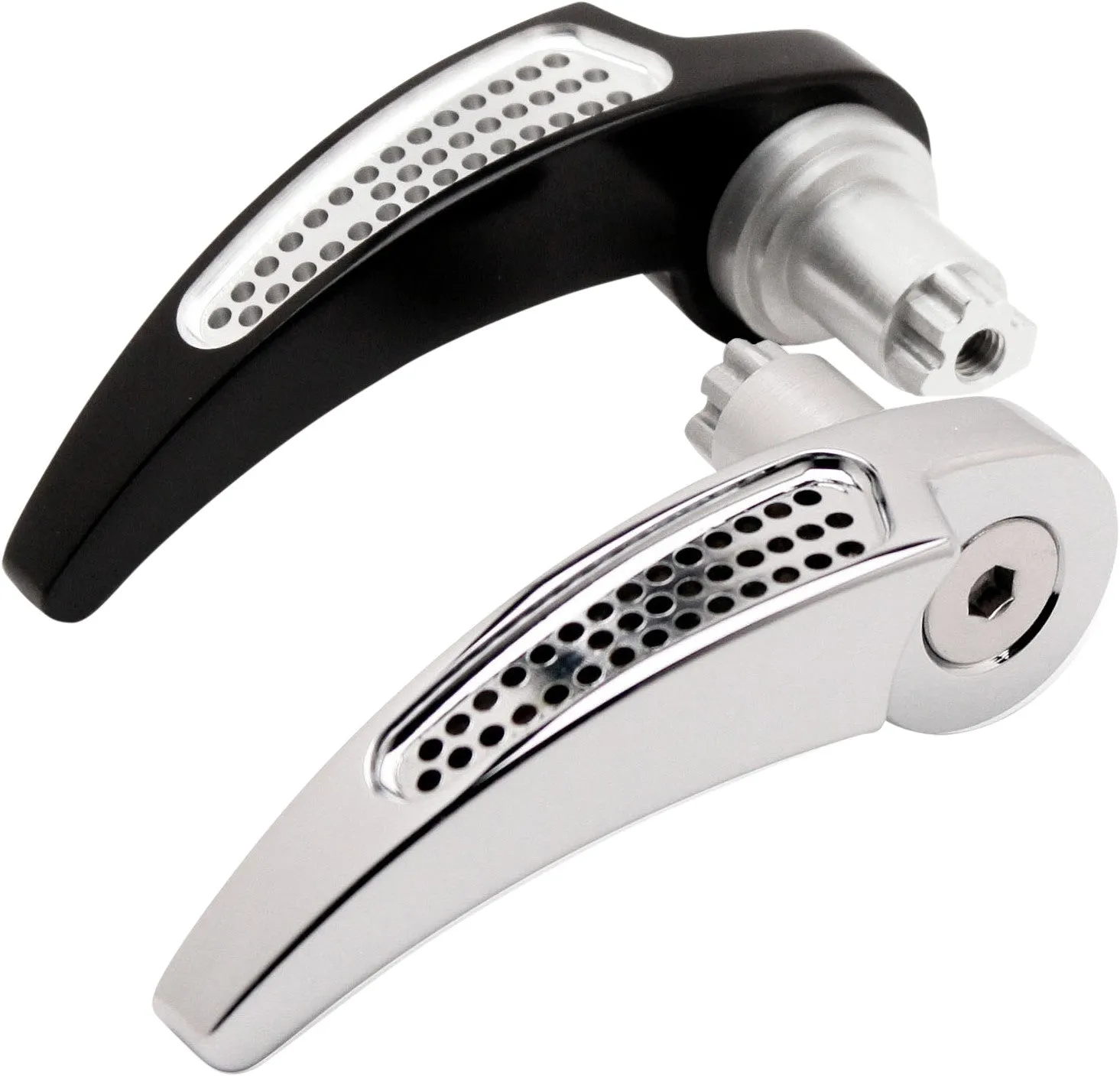 Bagger Nation LLSF-14L-C Lid Lifters - Speed Freak - Chrome