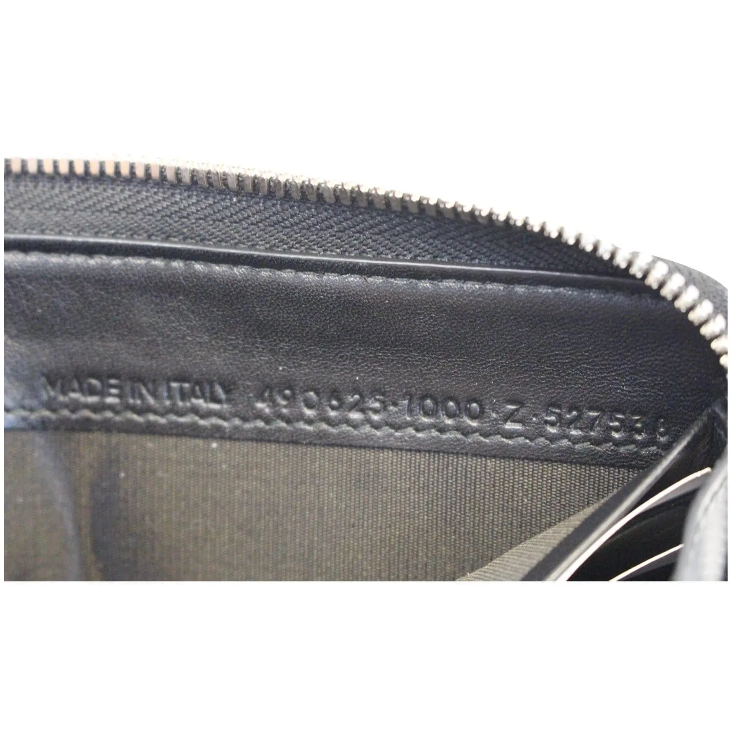 BALENCIAGA Continental Zip Around Leather Wallet Black - Last Call