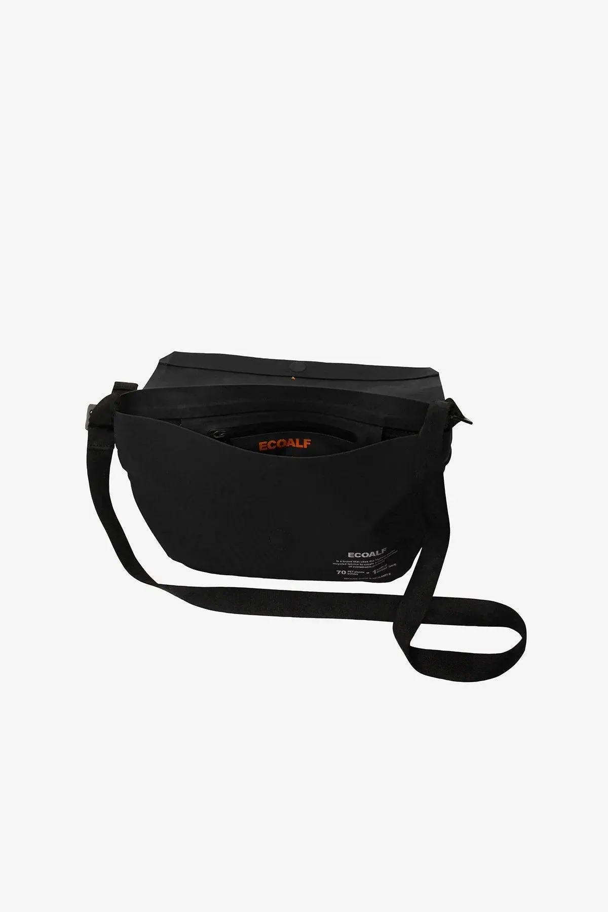 Bandolera ECOALF Bonded Tote Negro