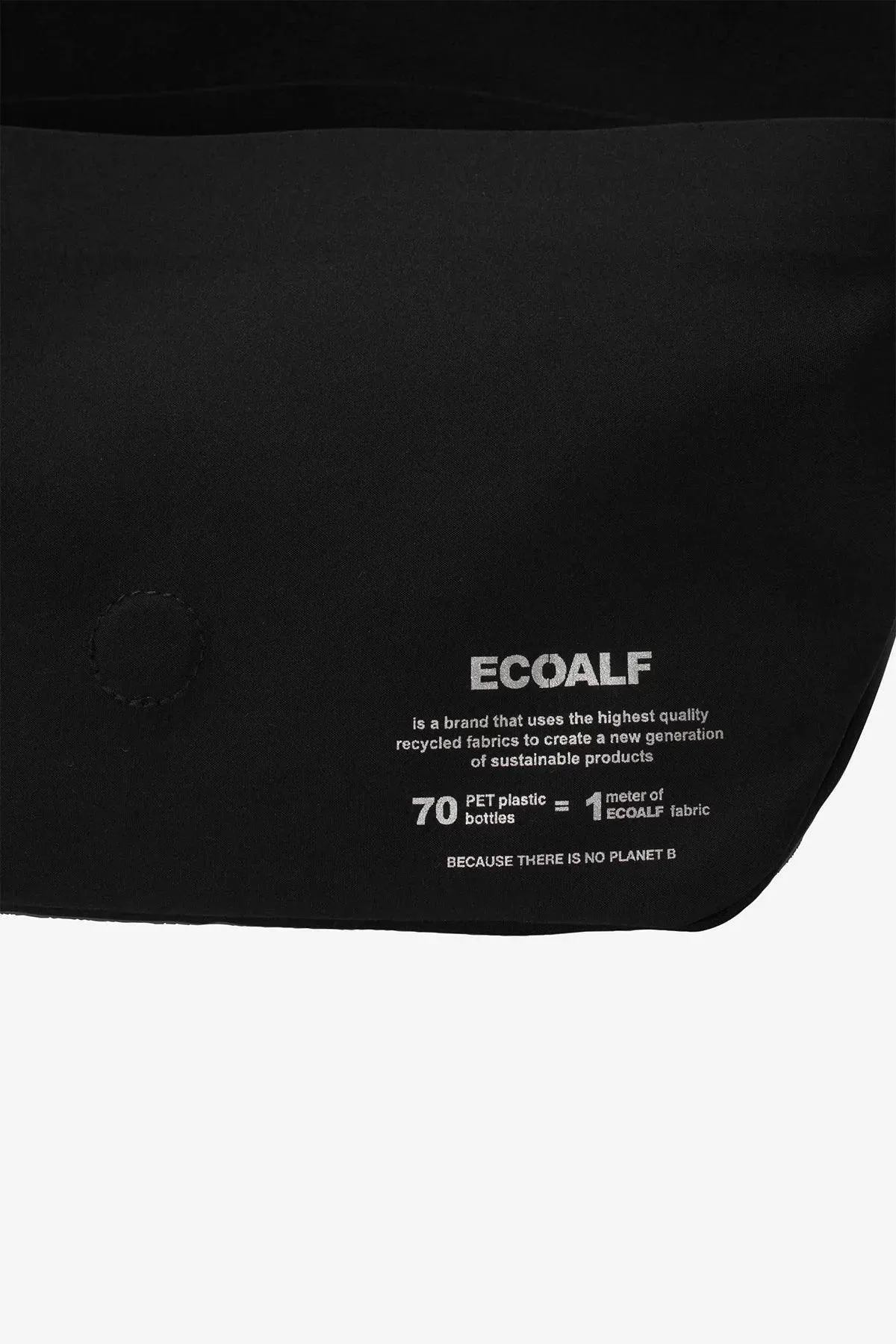 Bandolera ECOALF Bonded Tote Negro