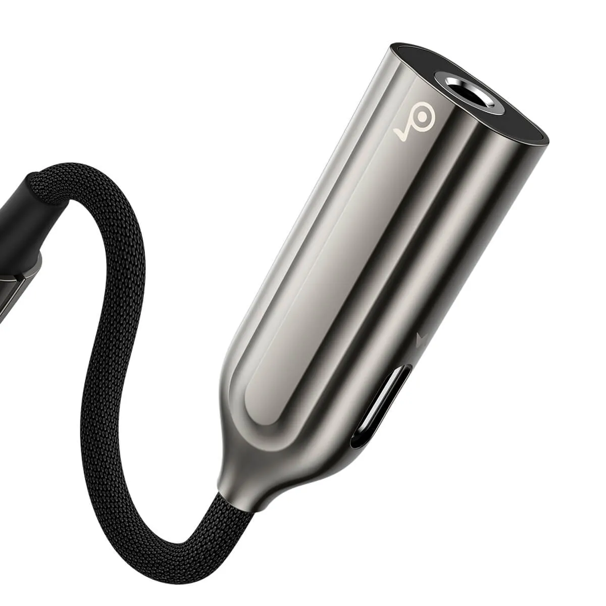 Baseus - 2 in 1 iP Male to iP 3.5mm Female Adapter L56-Tarnish