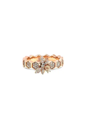 BEE GODDESS | QUEEN BEE DIAMOND RING