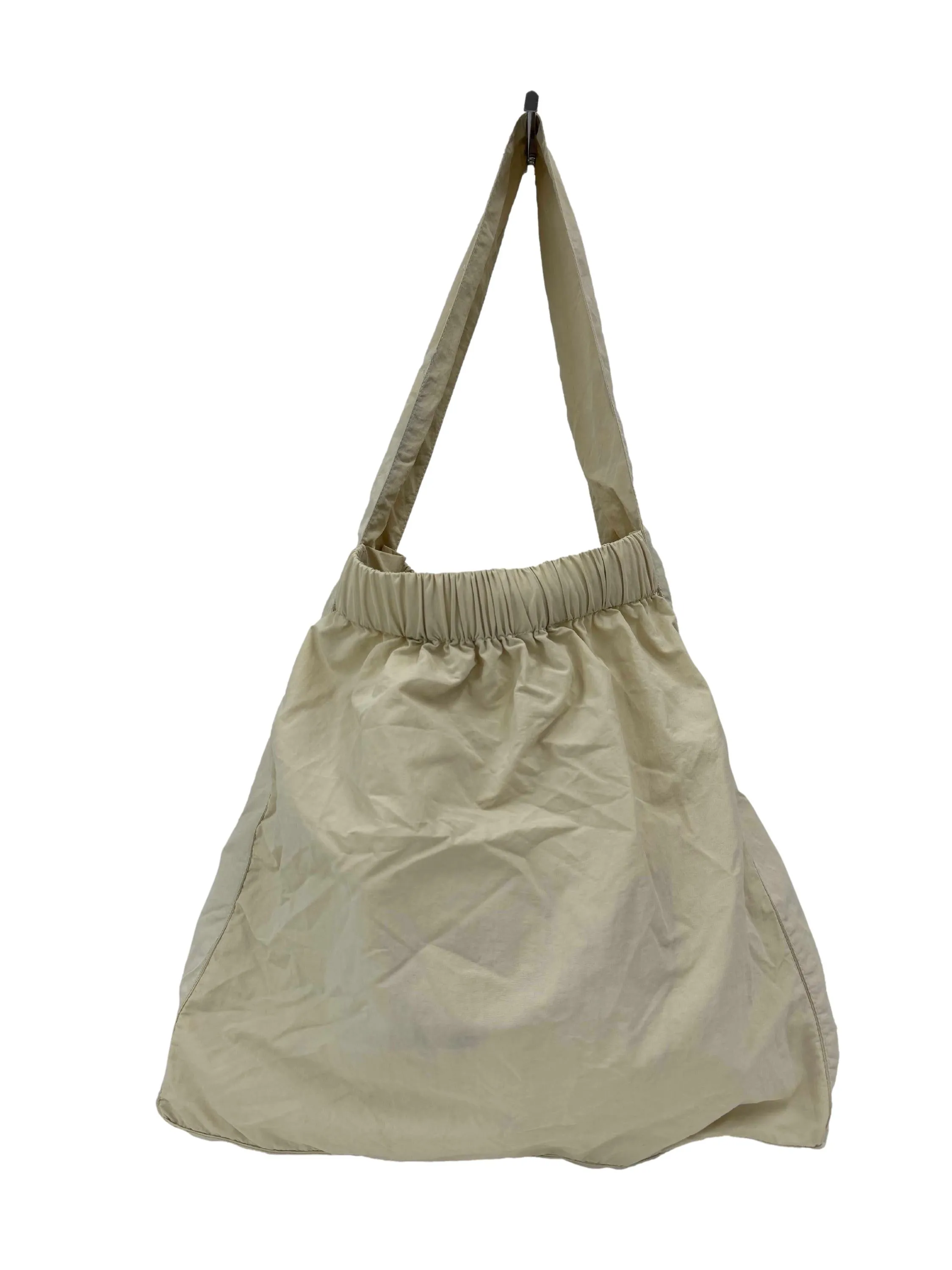 Beige Tea Time Club Tote Bag