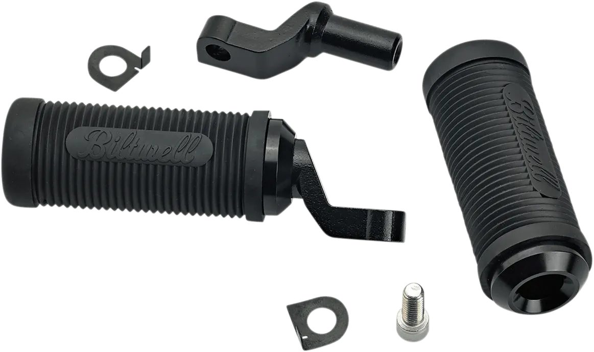 Biltwell Inc. 0107-1639-01 Norman Footpeg Clevises - Black
