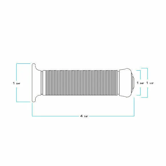 Biltwell - Kung Fu Grips - Chocolate