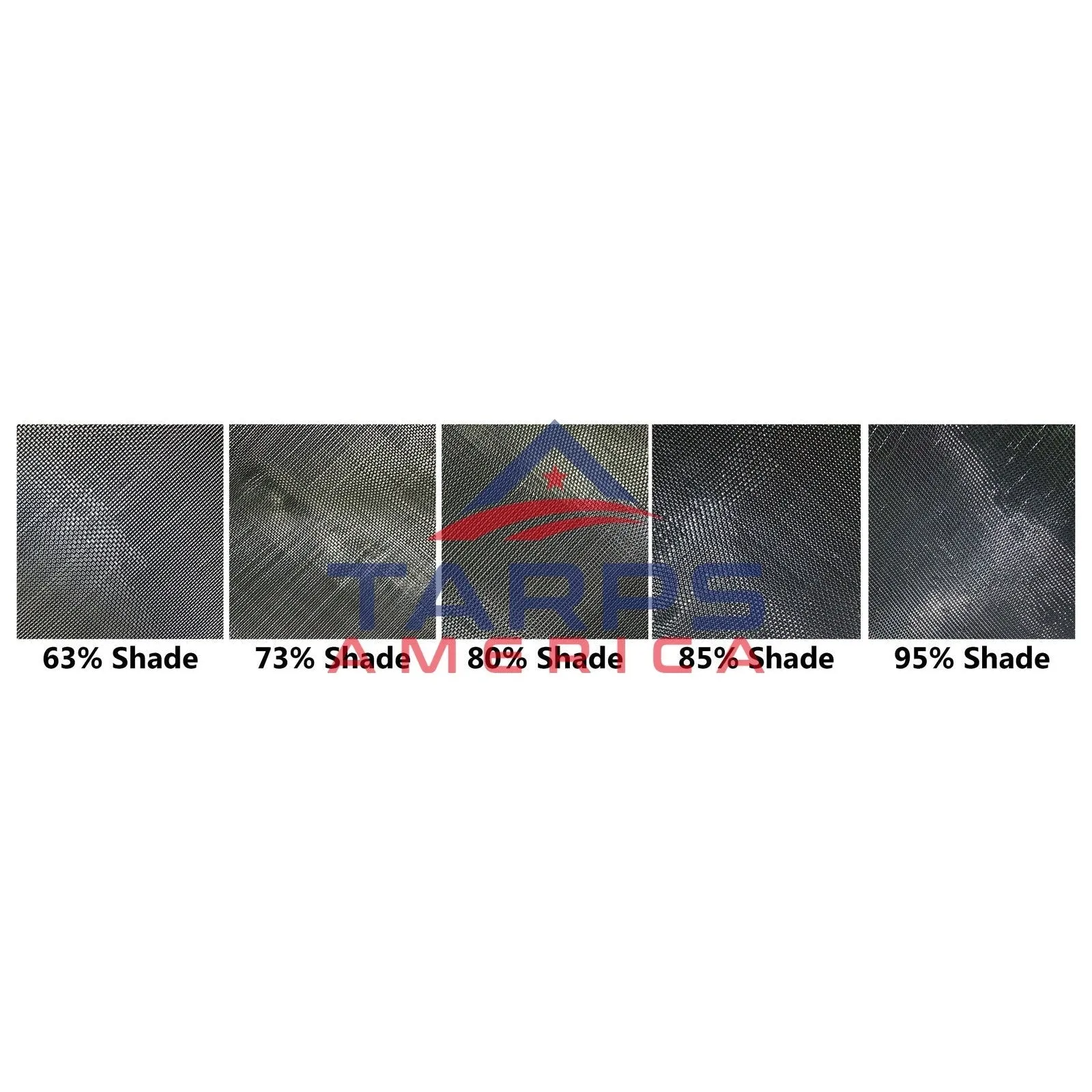 Black 95% Shade Mesh Tarp by ShadeMax®