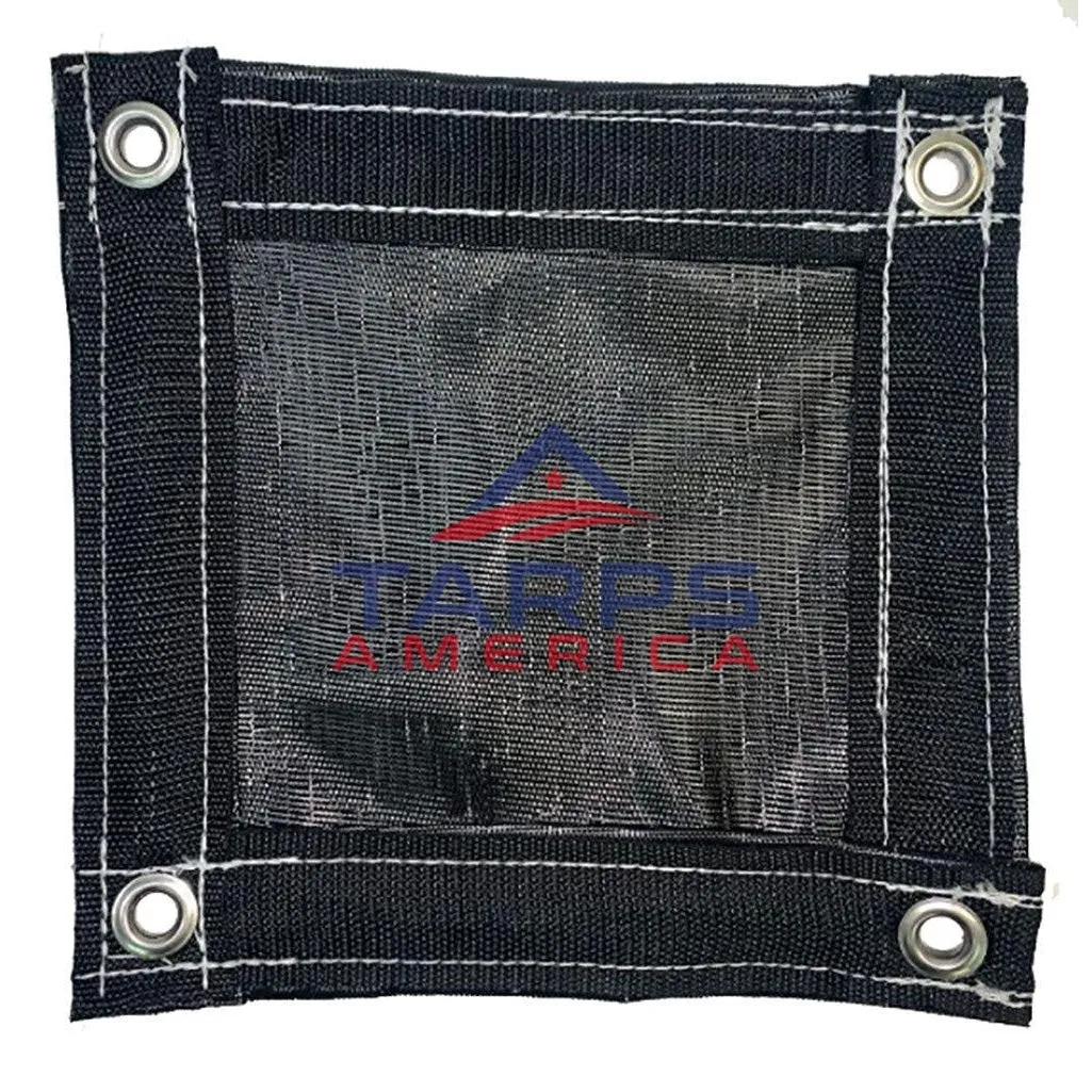 Black 95% Shade Mesh Tarp by ShadeMax®