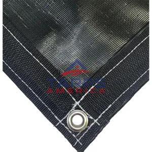 Black 95% Shade Mesh Tarp by ShadeMax®