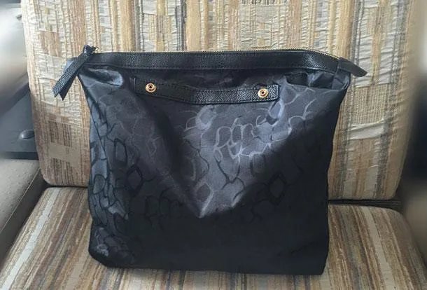Black and White Leather Purse Two Tone Tote Leather Black and White Tote Black White Tote