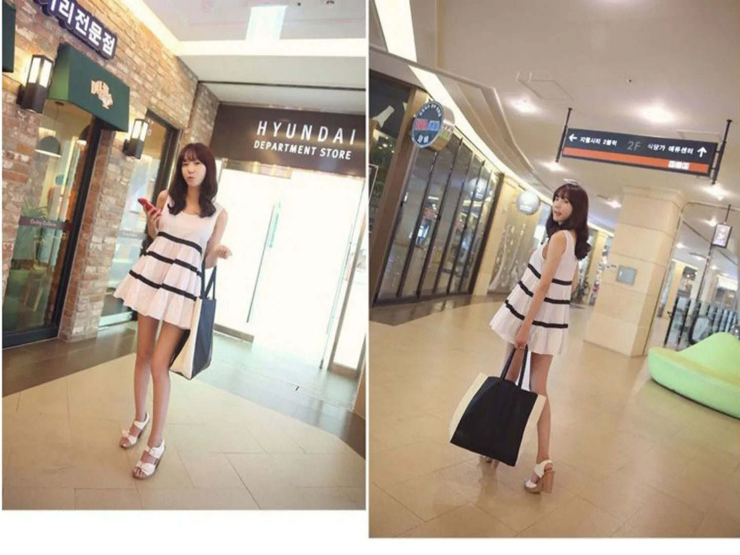 Black and White Leather Purse Two Tone Tote Leather Black and White Tote Black White Tote