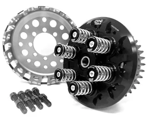 Black Clutch Plate Springs Cap Bolts Basket & Hub Boss Kit for Ducati