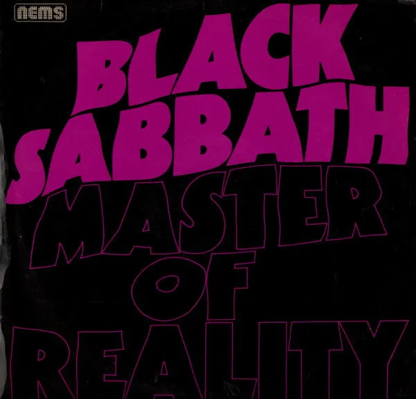 Black Sabbath - Master of reality (Near Mint)