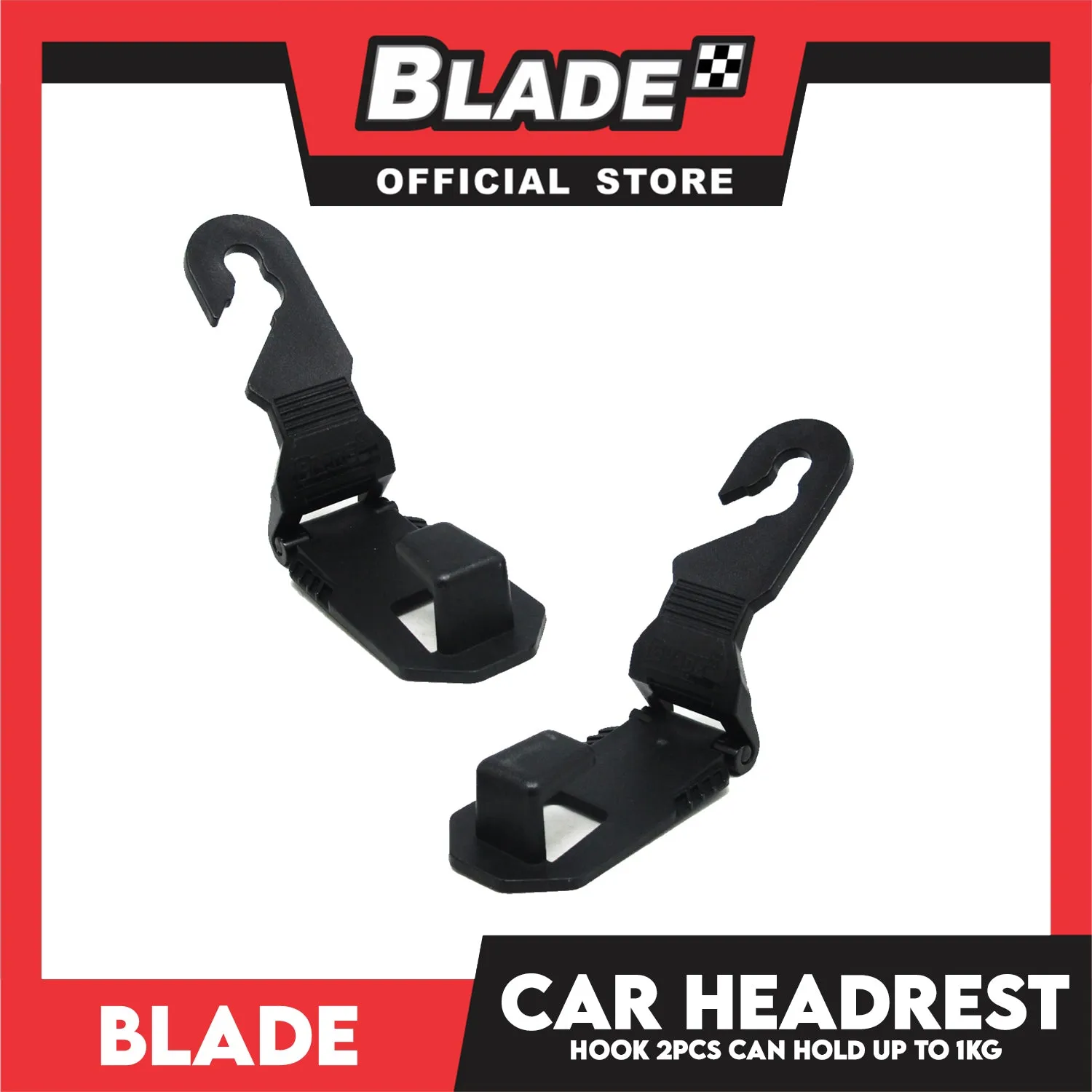 Blade Portable Trash Bin and Car Headrest Hook