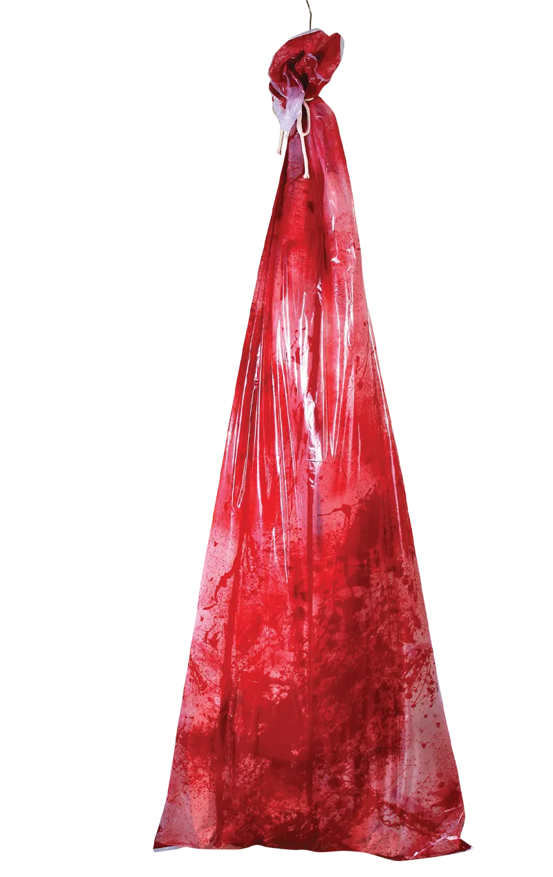 Bloody Body Bag Decoration