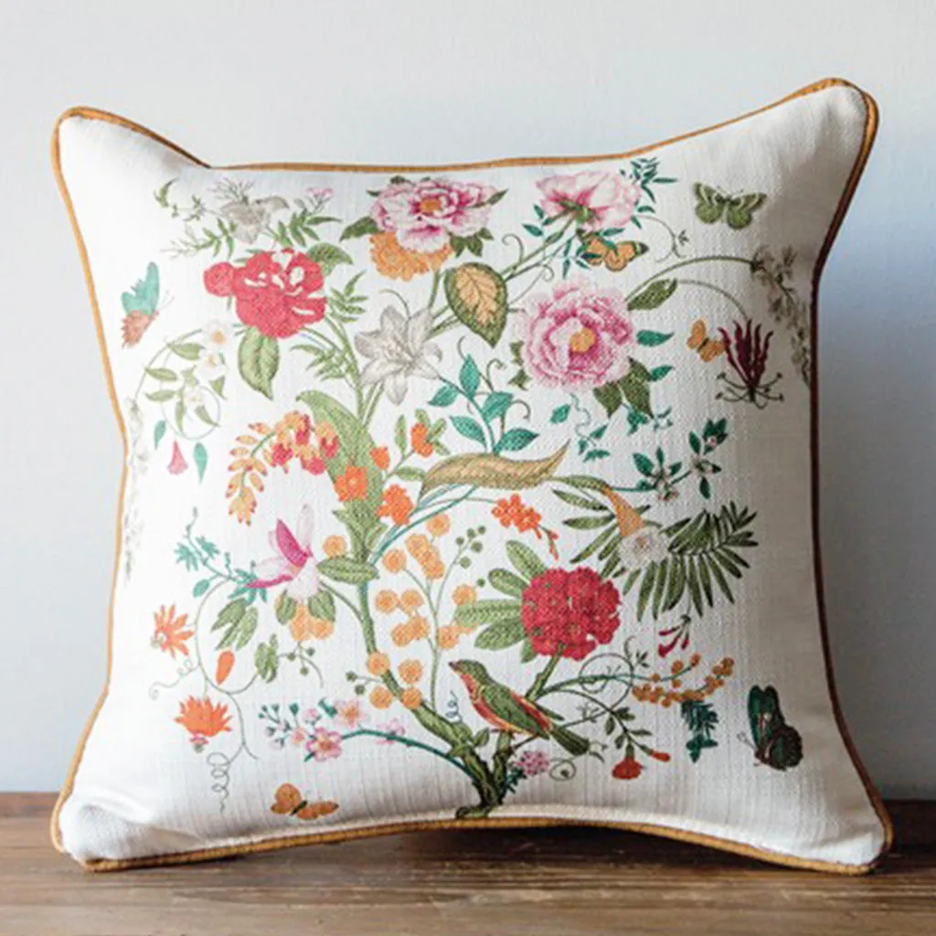 Bloom Tree Square Pillow