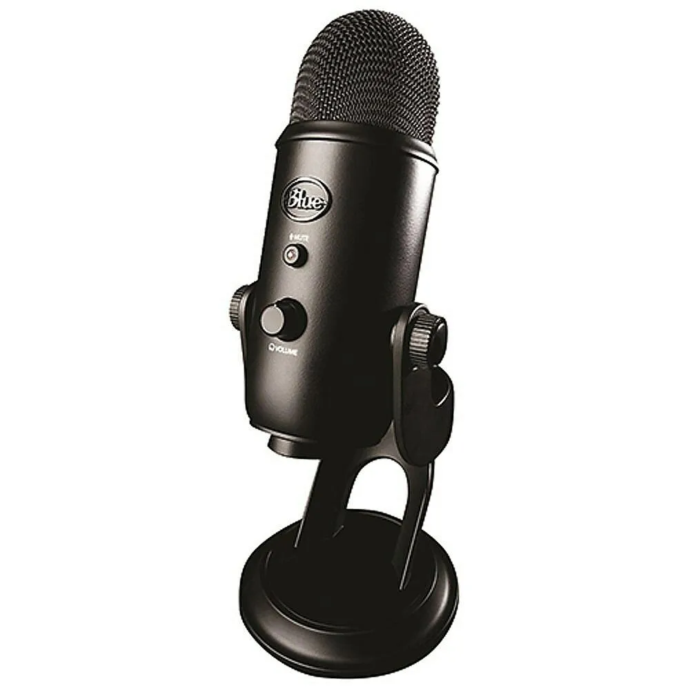 Blue Yeti Blackout USB Microphone