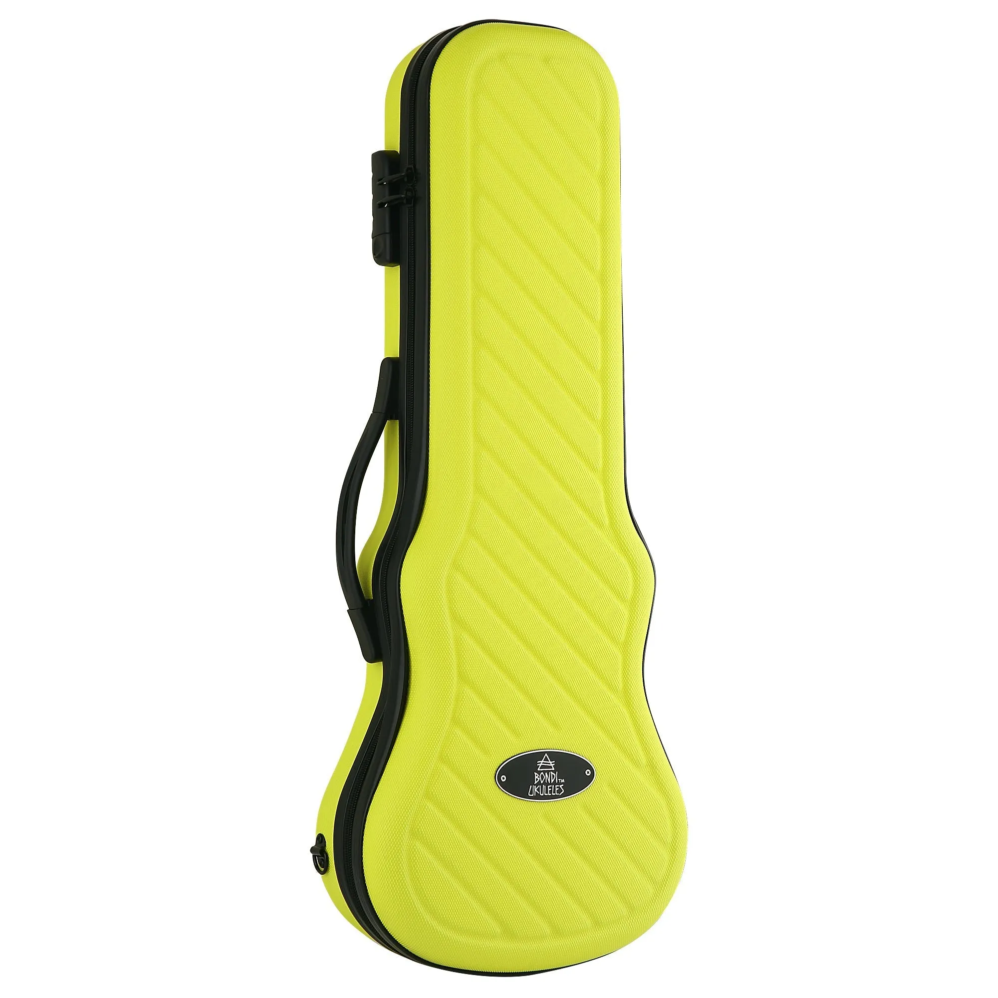 Bondi Shock-Rock Concert Ukulele Hard Case - Yellow