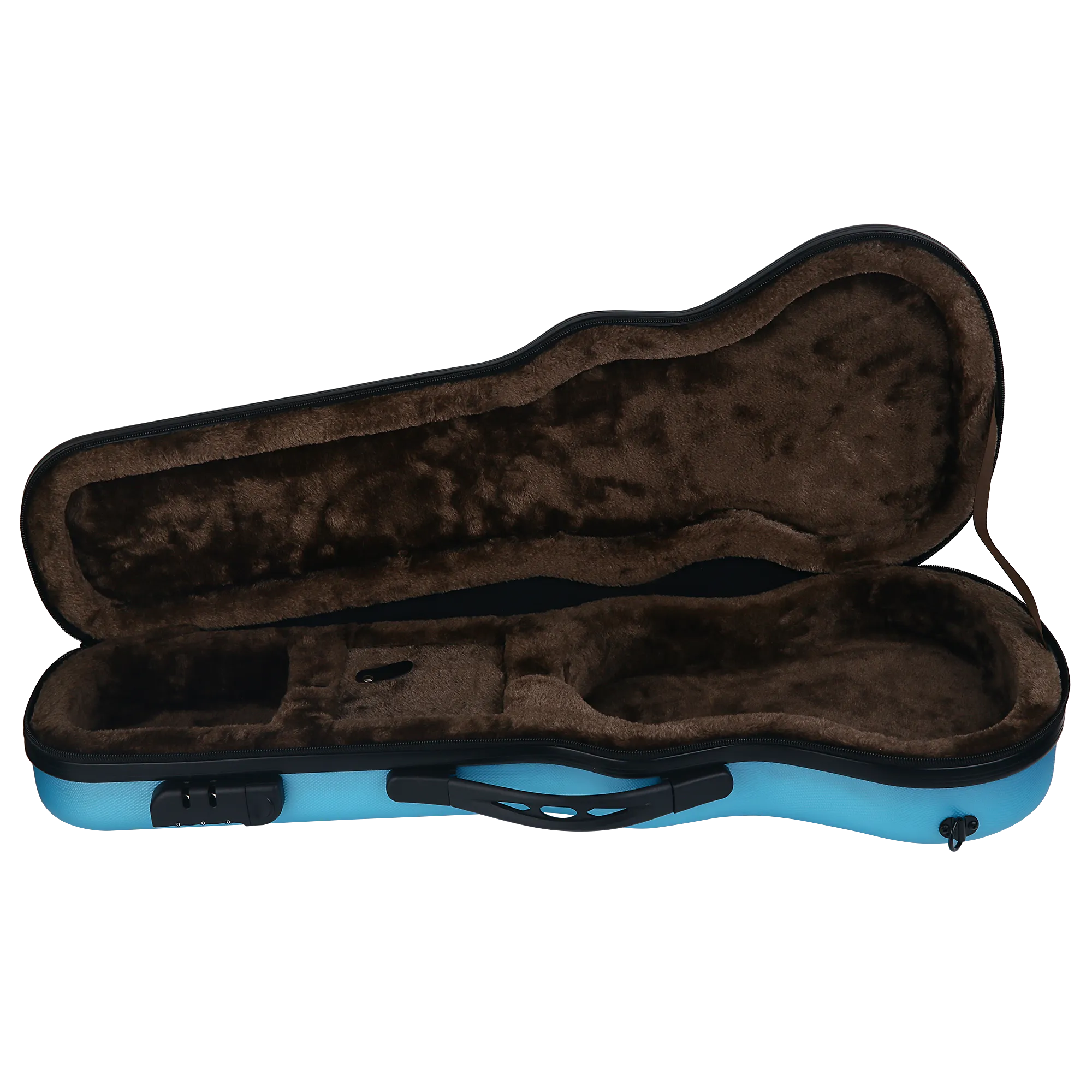Bondi Shock-Rock Tenor Ukulele Hard Case - Blue