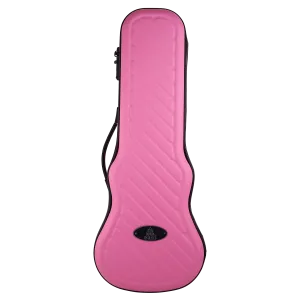 Bondi Shock-Rock Tenor Ukulele Hard Case - Pink
