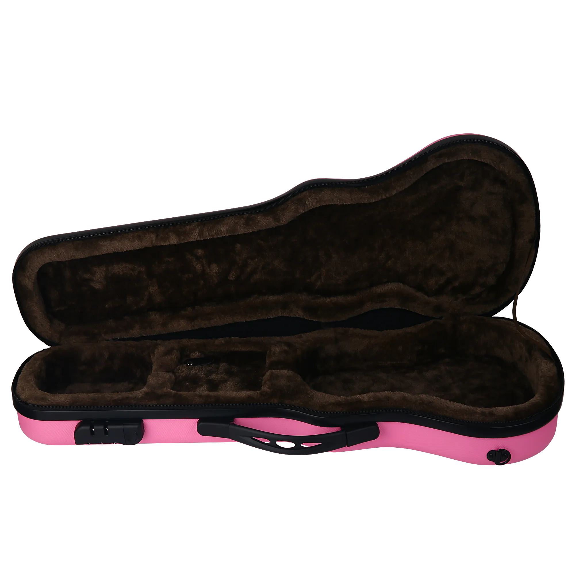 Bondi Shock-Rock Tenor Ukulele Hard Case - Pink