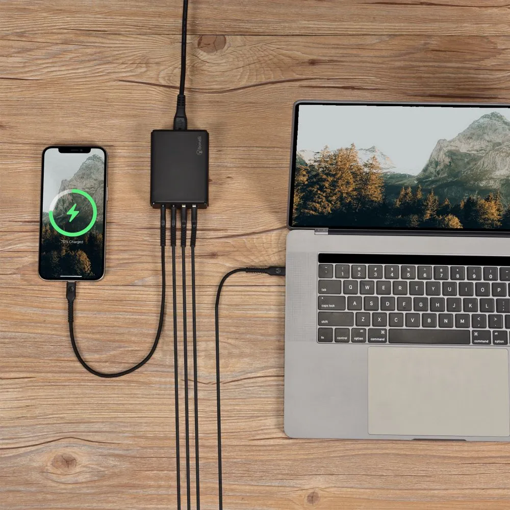 Bonelk Desktop Charger, 2 x USB-C / 2 x USB-A, 65W
