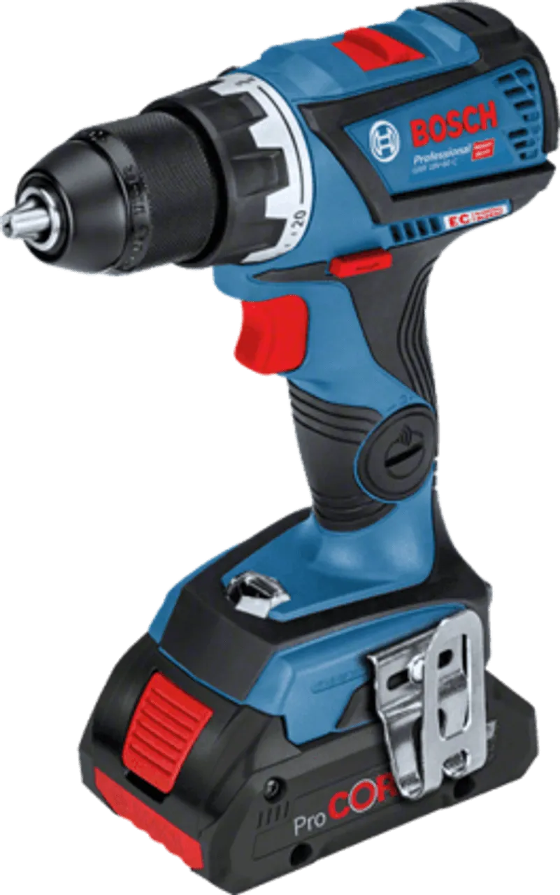 Bosch Cordless Drill/Driver GSR 18V-60 C Professional