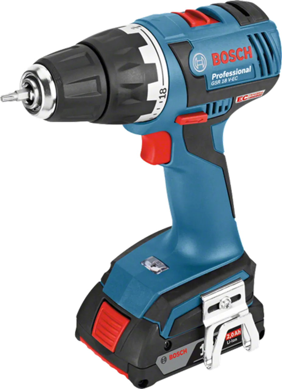 Bosch GSR 18 V-EC Cordless Drilling/Driver Machine