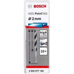 Bosch Metal Drill Bit HSS PointTeQ 2,5 mm (10 pcs)