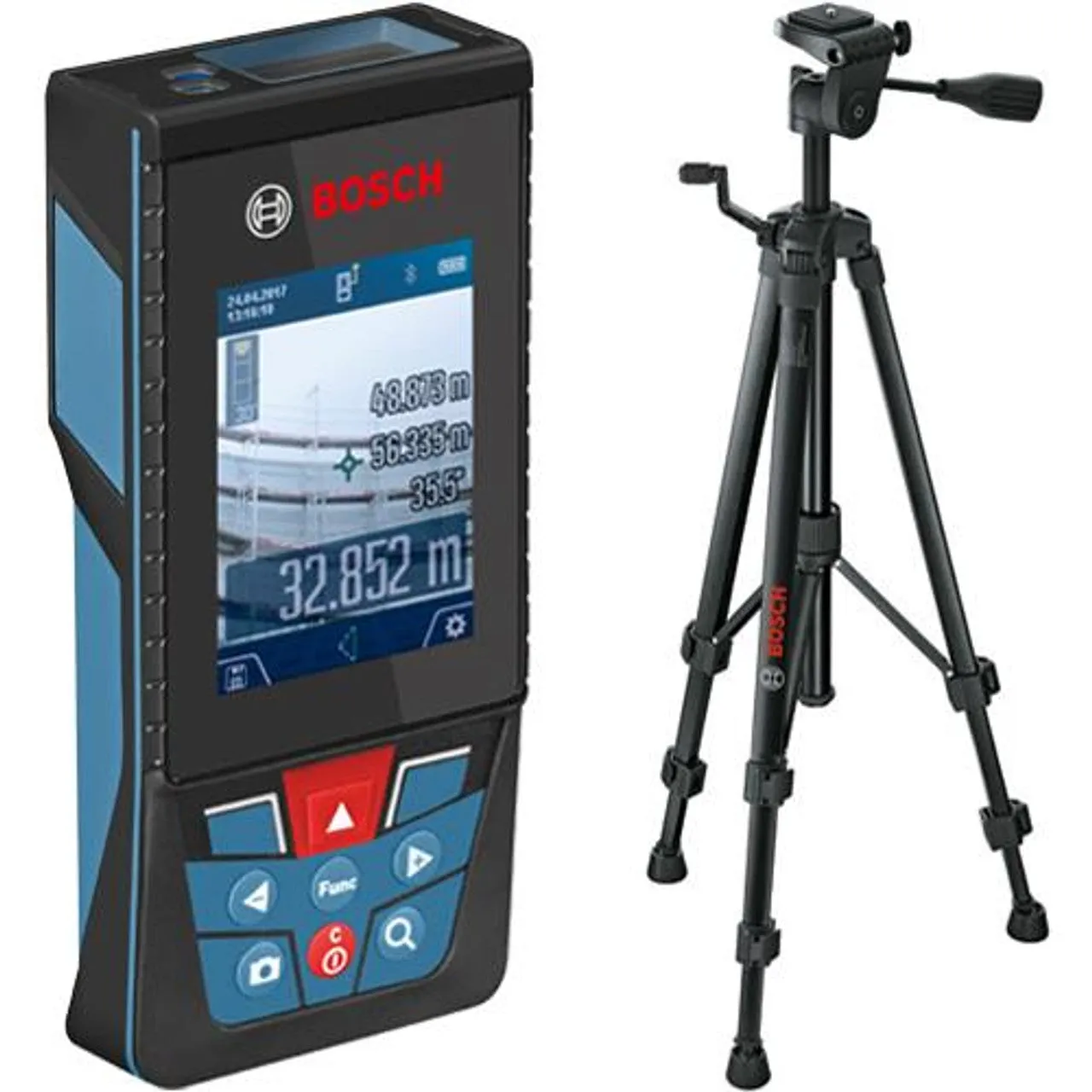 Bosch Professional Laser Measure Bosch GLM 120 C   BT 150