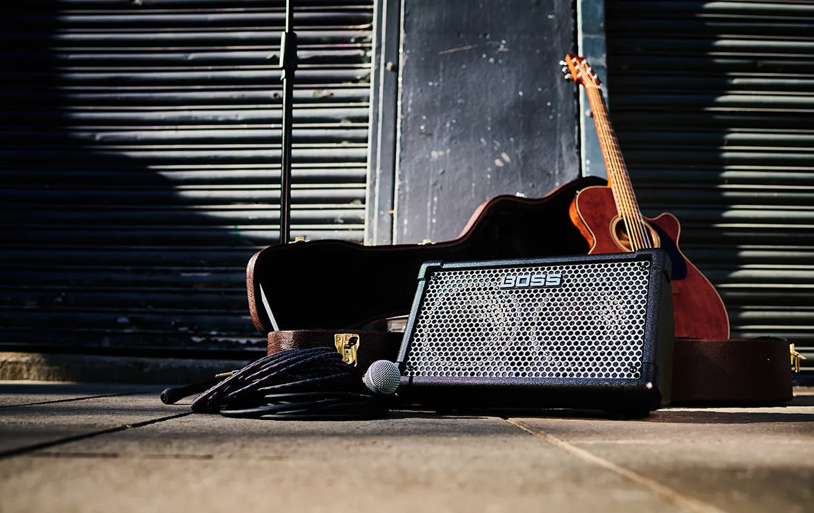 Boss CUBE Street II Battery-Powered Stereo Amplifier - Black