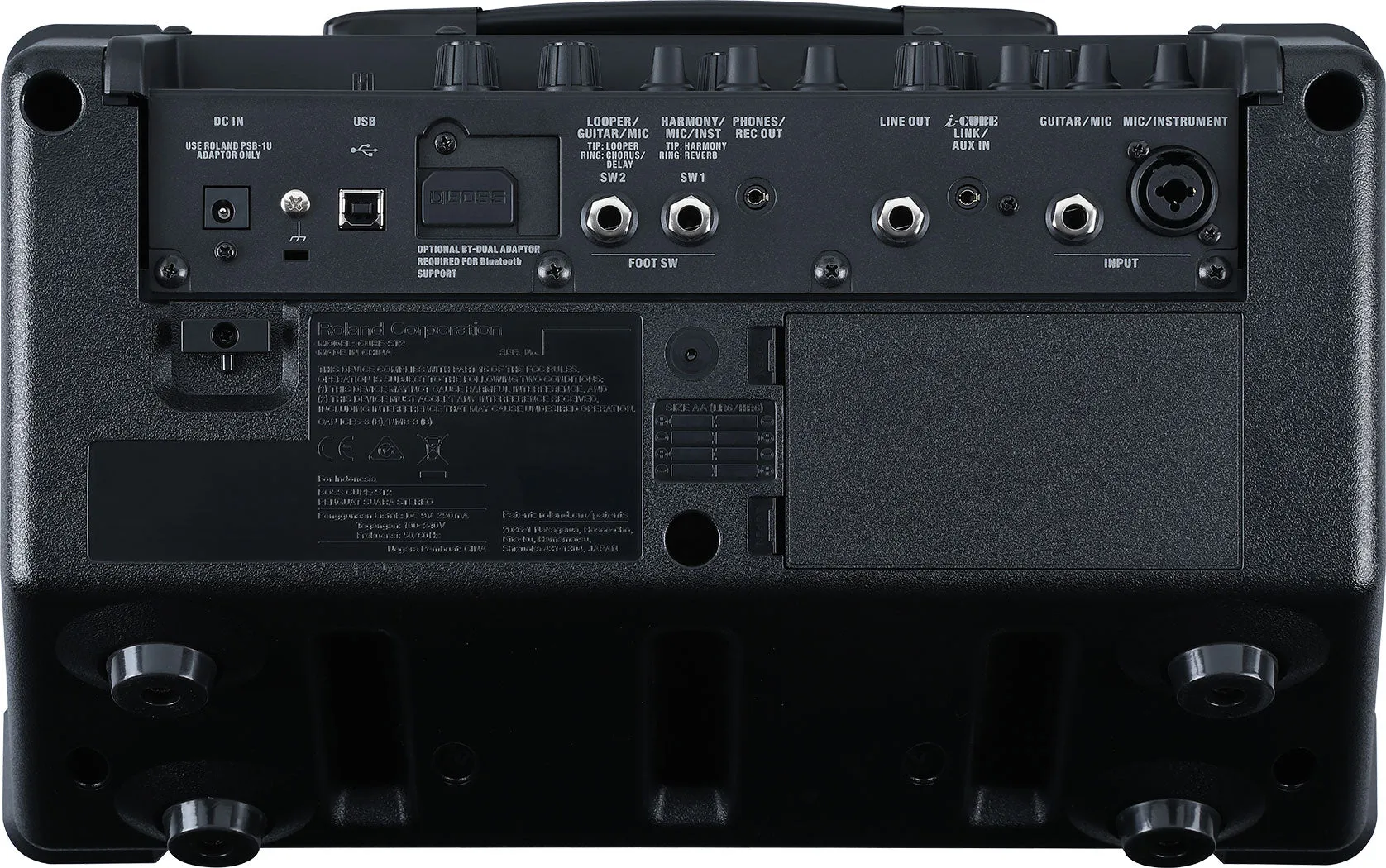 Boss CUBE Street II Battery-Powered Stereo Amplifier - Black