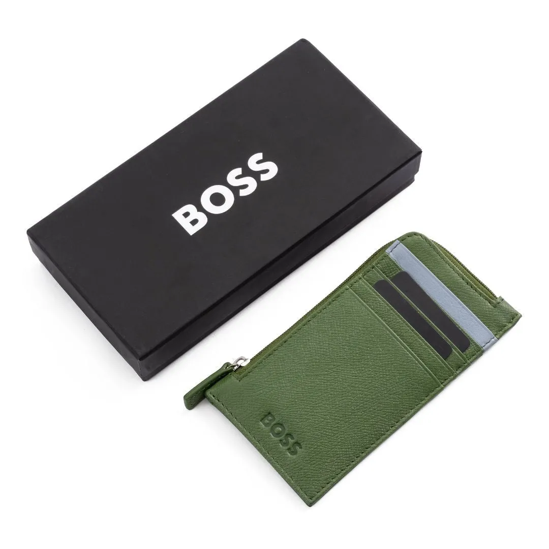 BOSS Zip It Cardholder - GRN