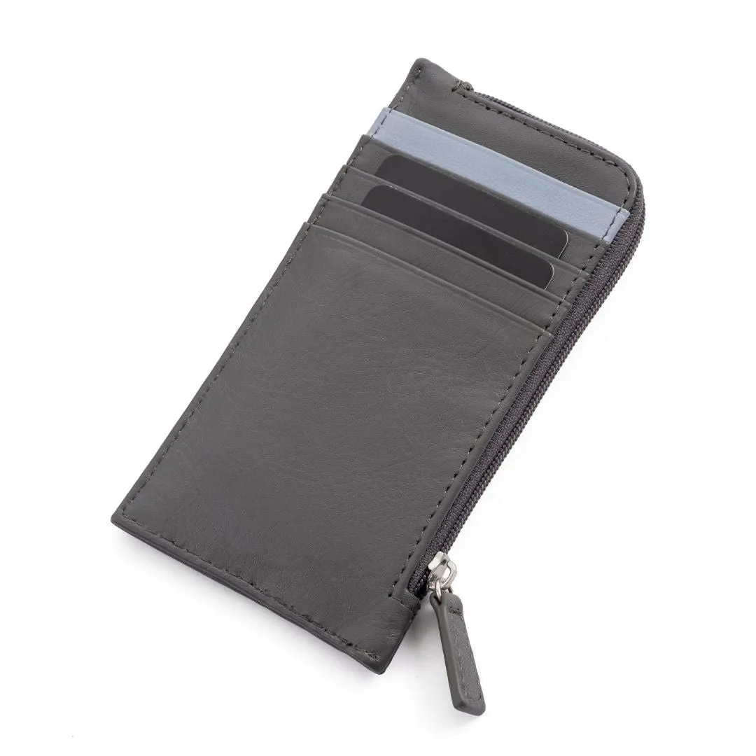 BOSS Zip It Cardholder - GRY