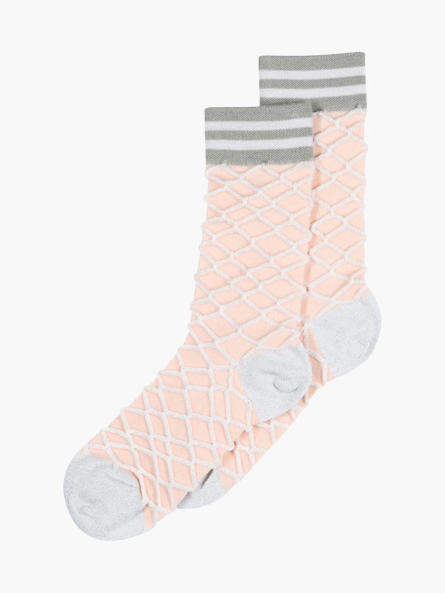 Bright Ankle Socks - White