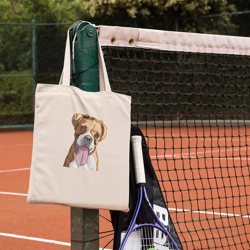 Bright As A Boxer Tote Bag