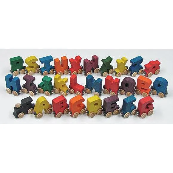 Bright Colour NameTrains - Letters