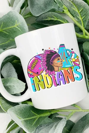 Bright Indians Colorful Ceramic Mug
