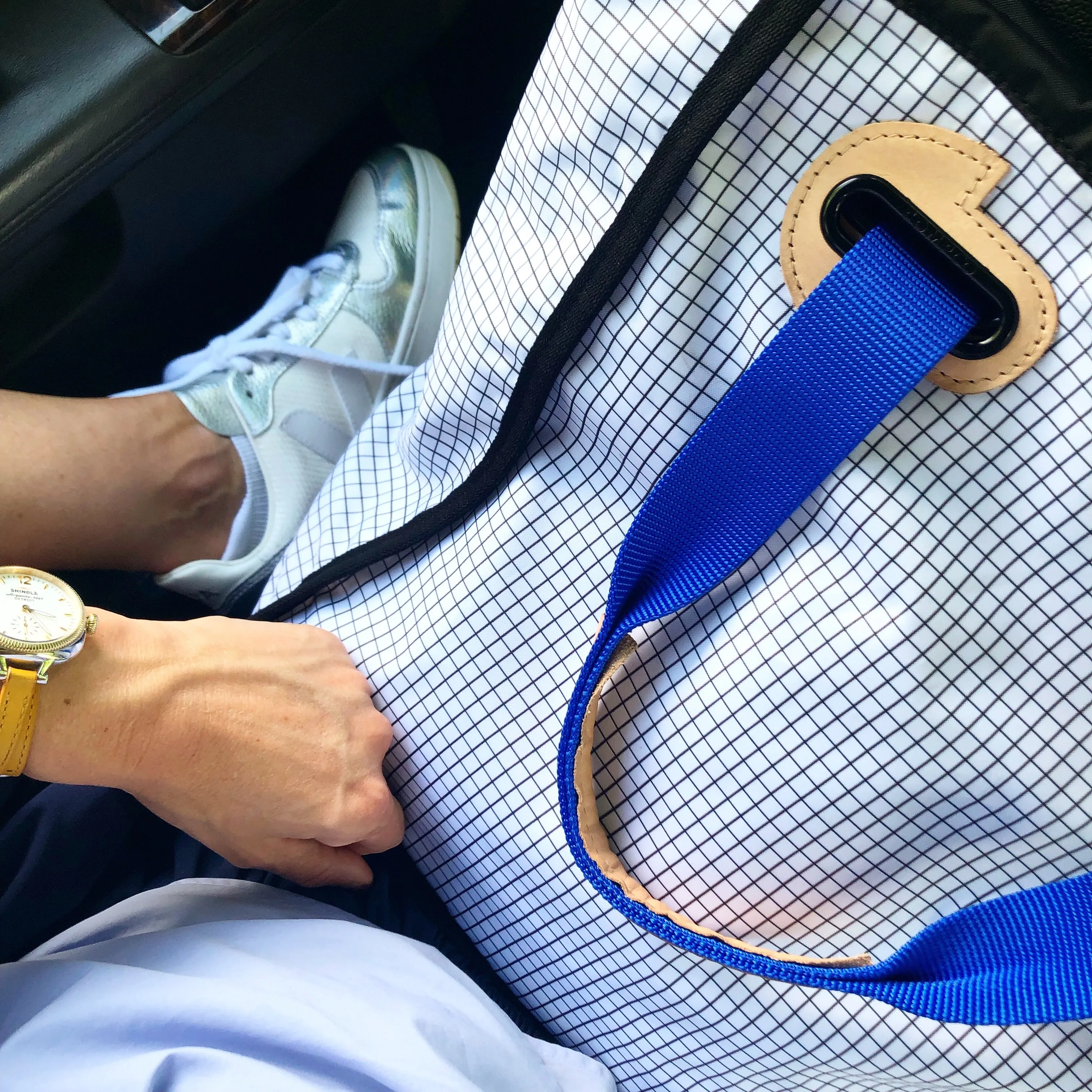 Bright Royal Blue Tote Straps