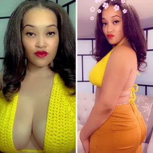 Bright Yellow Bralette (C Cup)