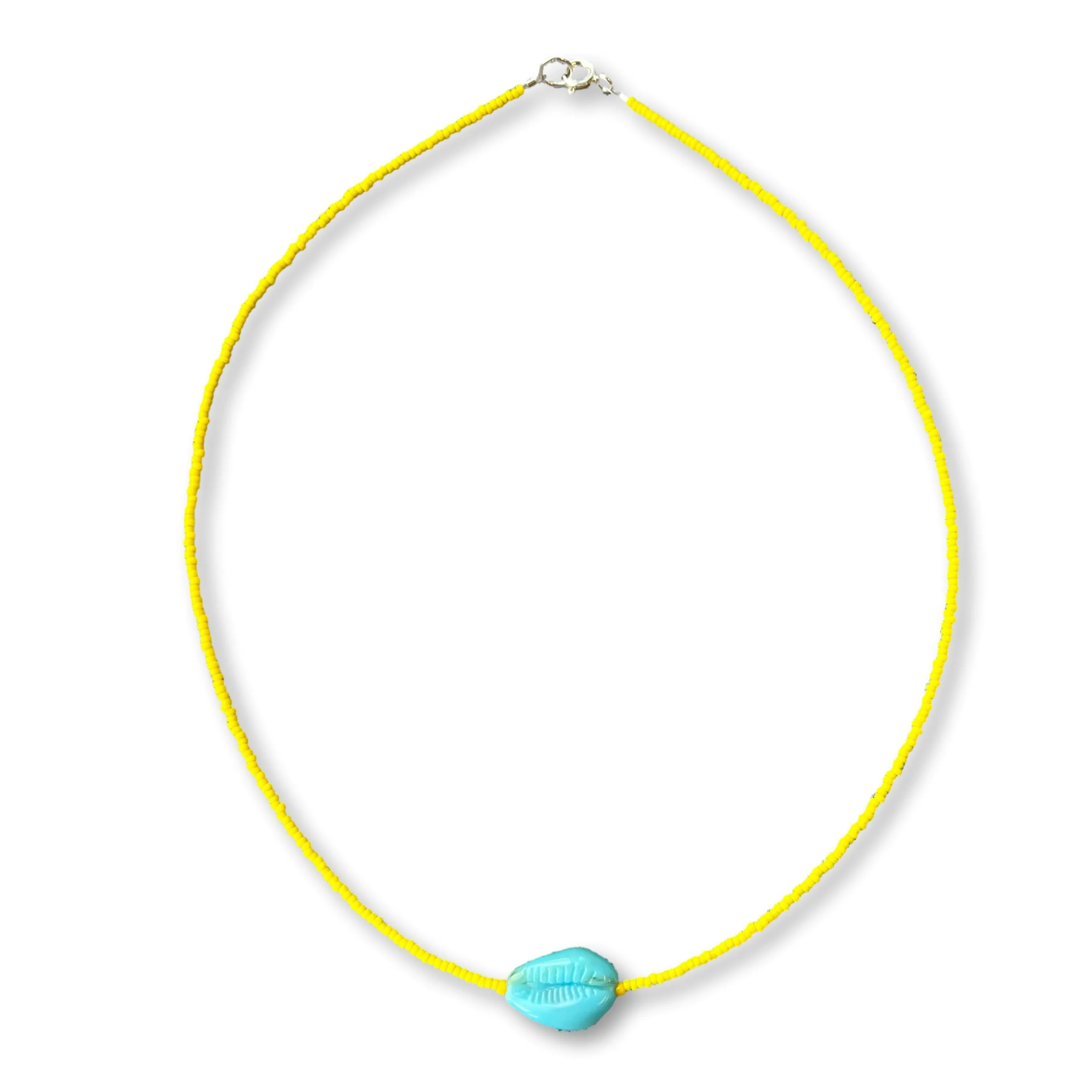 Bright Yellow Conch Chocker