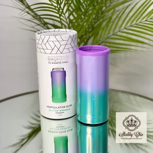 Brumate HOPSULATOR SLIM | GLITTER MERMAID (12OZ SLIM CANS)