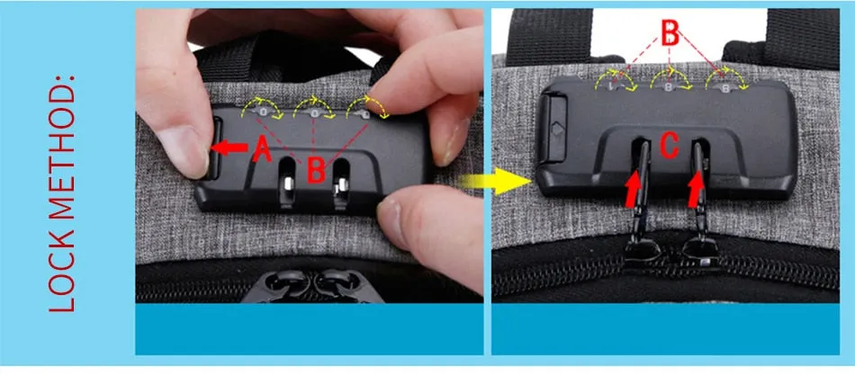 BTS Backpack with external USB interface
