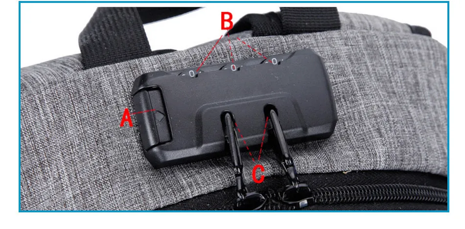 BTS Backpack with external USB interface
