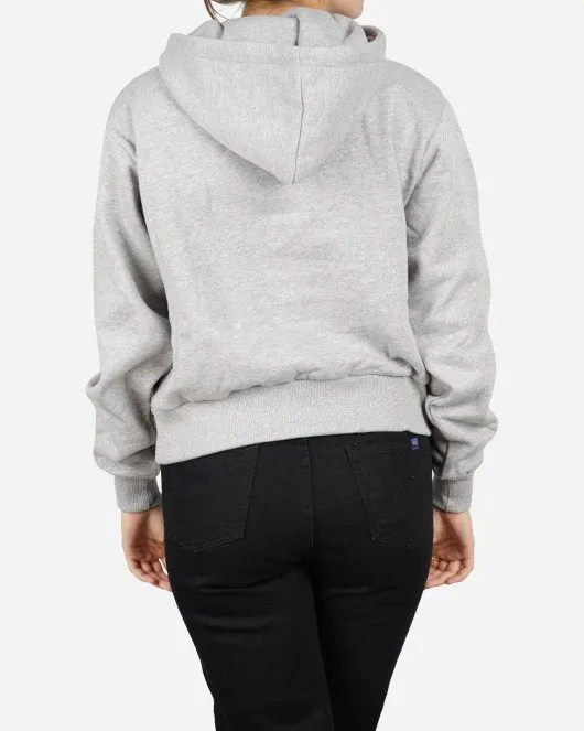 Bulky Hoodie - Grey Melange