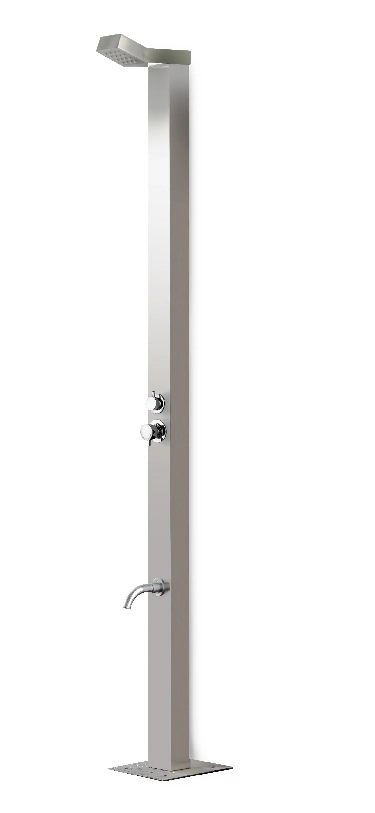 Byron Outdoor Shower - Stainless Steel - STA10