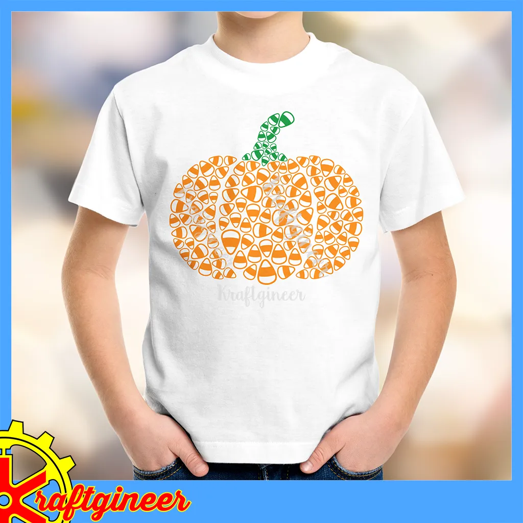 Candy Corn Pumpkin