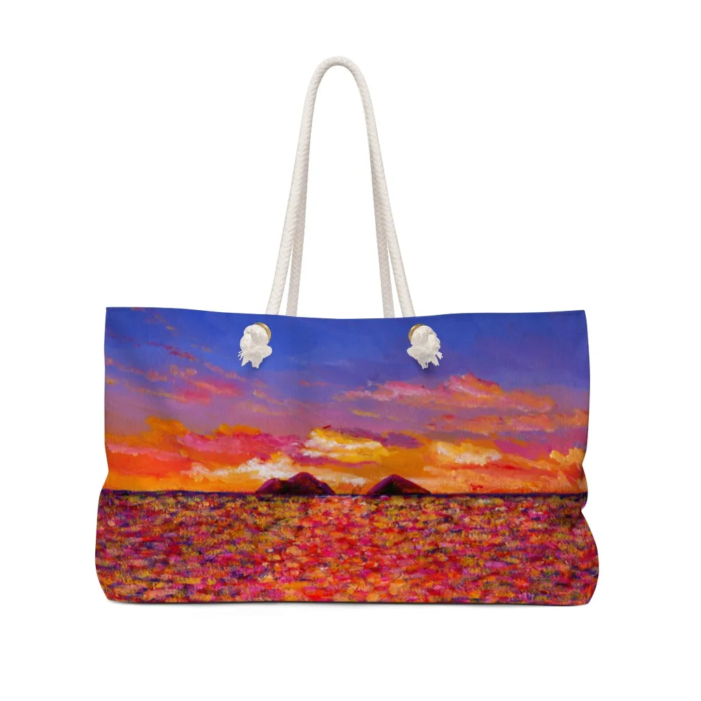 Canvas Tote Bag:  Mokuluas at Sunrise
